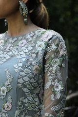 Green Thread And Sequin Gownuntitled (8 of 8)